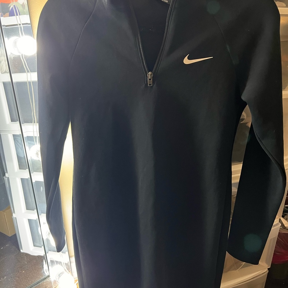Nike Black Long Sleeve Activewear Dress